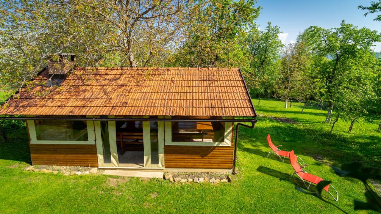 Holiday Home "Sleme" With Jacuzzi, Big Garden And Arbor With Fireplace Skrad Ngoại thất bức ảnh